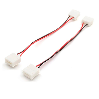 Комплект коннекторов Apeyron Electrics 09-14 (2 клипсы с проводами) для одноцветной светодиодной ленты 12В 10мм IP65 - Светильники - Cветодиодные ленты - . Магазин оборудования для автономного и резервного электропитания Ekosolar.ru в Владимире