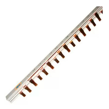 Шина соединительная PIN 3-фазная 63А (1м) Энергия, 5 шт - Электрика, НВА - Щитки и аксессуары для монтажа - Шины нулевые - . Магазин оборудования для автономного и резервного электропитания Ekosolar.ru в Владимире