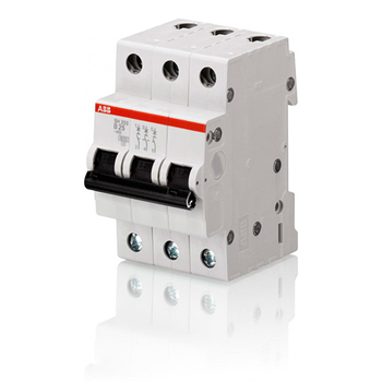 Автоматический выключатель ABB SH203L 3P 25А (С) 4,5kA - Электрика, НВА - Модульное оборудование - Автоматические выключатели - . Магазин оборудования для автономного и резервного электропитания Ekosolar.ru в Владимире