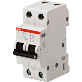 Автоматический выключатель ABB SH202L 2P 25А (С) 4,5kA - Электрика, НВА - Модульное оборудование - Автоматические выключатели - . Магазин оборудования для автономного и резервного электропитания Ekosolar.ru в Владимире