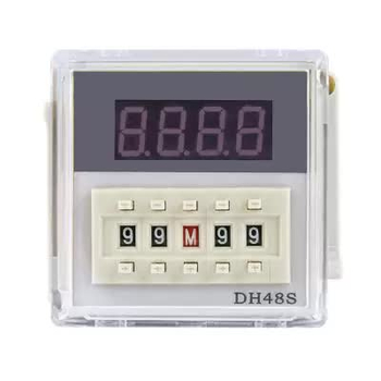Реле времени цифровое 220V DH48S-2Z AC Энергия - Электрика, НВА - Реле, автоматизация и управление - Реле времени - . Магазин оборудования для автономного и резервного электропитания Ekosolar.ru в Владимире