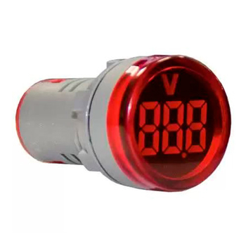 Индикатор значения напряжения AD22-RV красный Энергия - Электрика, НВА - Устройства управления и сигнализации - Сигнальная аппаратура - . Магазин оборудования для автономного и резервного электропитания Ekosolar.ru в Владимире