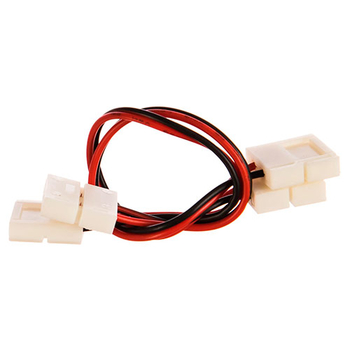 Комплект коннекторов Apeyron Electrics 09-10 (2 клипсы с проводами) для одноцветной светодиодной.ленты 12В 8 мм - Светильники - Cветодиодные ленты - . Магазин оборудования для автономного и резервного электропитания Ekosolar.ru в Владимире