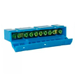 Шина TS-0609H 10 way в синем корпусе Энергия, 10 шт - Электрика, НВА - Щитки и аксессуары для монтажа - Шины нулевые - . Магазин оборудования для автономного и резервного электропитания Ekosolar.ru в Владимире