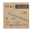 Панель ультратонкая светодиодная LightPhenomenON LT-UTP-01-IP40-40W-4000К - Светильники - Для общественных зданий - . Магазин оборудования для автономного и резервного электропитания Ekosolar.ru в Владимире