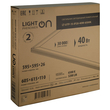Светильник универсальный LT-UTP-15-IP20-40W-6500K LED со встроенным драйвером - Светильники - Для общественных зданий - . Магазин оборудования для автономного и резервного электропитания Ekosolar.ru в Владимире