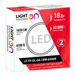 Светильник LightPhenomenON Downlight LT-TP-DL-04-18W-6500K накладной круглый Ф170 LED - Светильники - Светильники DOWNLIGHT - . Магазин оборудования для автономного и резервного электропитания Ekosolar.ru в Владимире