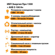 ИБП Энергия Про 1500 + Аккумулятор S 100 Ач - 12В (1100Вт - 50мин) - ИБП и АКБ - ИБП для котлов - . Магазин оборудования для автономного и резервного электропитания Ekosolar.ru в Владимире